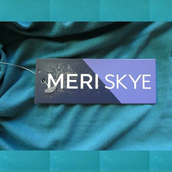 NWT Meri Skye Teal Tank Lace Bottom Size 2X - Picture 10 of 11